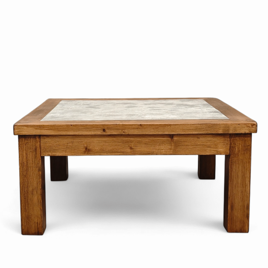 Mesa de centro estilo industrial